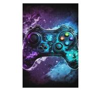 Rompecabezas Para Adolescentes 1000pcs(75x50cm) Galaxy Gaming Controller Art Print Rompecabezas Para Adultos Juegos Familiares Corte De Precisión Actividades Divertidas En Casa 1000pcs(75x50cm)