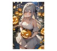 Rompecabezas Para Adolescentes 1000pcs(75x50cm) Halloween Pumpkin Night Rompecabezas Para Adultos Juego Familiar Arte De Pared Regalos Únicos De Cumpleaños Y Navidad 1000pcs(75x50cm)
