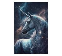Rompecabezas Para Adolescentes 1000pcs(75x50cm) Magical Unicorn Fantasy Art Print -2 Rompecabezas Juego De Ingenio Una Obra De Arte Regalos Únicos De Cumpleaños Y Navidad 1000pcs(75x50cm)