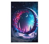 Rompecabezas Para Adolescentes 1000pcs(75x50cm) Magical Winter Wonderland Scene Rompecabezas Para Adultos Juegos De Relajación Análisis Y Lógica Juegos Desafiantes Regalos 1000pcs(75x50cm)
