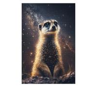 Rompecabezas Para Adolescentes 1000pcs(75x50cm) Meerkat in Space -1 Rompecabezas Para Adultos Juegos Familiares Corte De Precisión Actividades Divertidas En Casa 1000pcs(75x50cm)