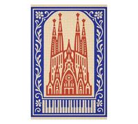 Rompecabezas Para Adolescentes 1000pcs(75x50cm) Sagrada Familia Illustration with Floral Border Rompecabezas Juguetes Antiestrés Difíciles Regalos De Cumpleaños Y Únicos 1000pcs(75x50cm)