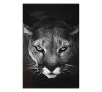 Rompecabezas Para Adolescentes 1000pcs(75x50cm) The Cougar Silver Lion Rompecabezas Para Adultos Juegos Familiares Corte De Precisión Actividades Divertidas En Casa 1000pcs(75x50cm)