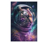 Rompecabezas Para Adolescentes 1000pcs(75x50cm) Tiger Astronaut in Space-6 Rompecabezas Para Adultos Juegos Familiares Ensamblaje De Patrones Ayuda A Ejercitar El Cerebro 1000pcs(75x50cm)