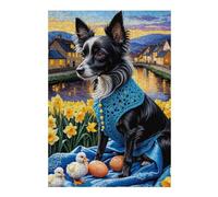 Rompecabezas Para Adolescentes1000pcs(38x26cm) Dog with Eggs And Ducklings Rompecabezas Para Adultos Juegos Familiares Análisis Y Lógica Trato Como Regalos Para Toda La Familia 1000pcs(38x26cm)