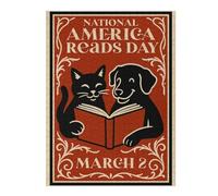 Rompecabezas Para Adolescentes1000pcs(52x38cm) National America Reads Day Poster Rompecabezas Para Adultos Juego De Ingenio Mejora La Memoria Ayuda A Ejercitar El Cerebro 1000pcs(52x38cm)