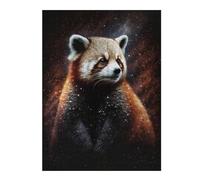 Rompecabezas Para Adolescentes1000pcs(52x38cm) Red Panda Galaxy Portrait Rompecabezas Para Adultos Juegos Familiares Análisis Y Lógica Trato Como Regalos Para Toda La Familia 1000pcs(52x38cm)