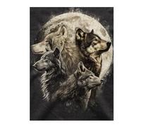 Rompecabezas Para Adolescentes1000pcs(52x38cm) Wolf Pack Moon T-Shirt Rompecabezas Para Adultos Juegos Familiares Análisis Y Lógica Trato Como Regalos Para Toda La Familia 1000pcs(52x38cm)