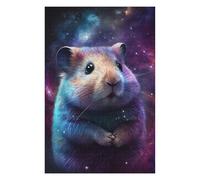 Rompecabezas Para Adolescentes1000pcs(75x50cm) Cosmic Hamster Art Print-4 Rompecabezas Para Adultos Juegos Familiares Análisis Y Lógica Trato Como Regalos Para Toda La Familia 1000pcs(75x50cm)