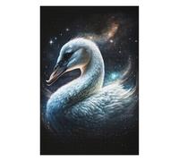 Rompecabezas Para Adolescentes1000pcs(75x50cm) Cosmic Swan Art Print-1 Rompecabezas Para Adultos Juegos Familiares Análisis Y Lógica Trato Como Regalos Para Toda La Familia 1000pcs(75x50cm)
