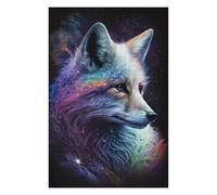 Rompecabezas Para Adolescentes1000pcs(75x50cm) Galactic Fox Art Print Rompecabezas Para Adultos Juegos Familiares Análisis Y Lógica Trato Como Regalos Para Toda La Familia 1000pcs(75x50cm)
