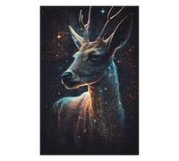 Rompecabezas Para Adolescentes1000pcs(75x50cm) Magical Deer Art Print Rompecabezas Para Adultos Juegos Familiares Análisis Y Lógica Trato Como Regalos Para Toda La Familia 1000pcs(75x50cm)