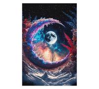 Rompecabezas Para Adolescentes1000pcs(75x50cm) Magical Moonlit Forest Rompecabezas Para Adultos Juegos Familiares Análisis Y Lógica Trato Como Regalos Para Toda La Familia 1000pcs(75x50cm)