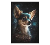 Rompecabezas Para Adolescentes1000pcs(75x50cm) Space Pup Cosmic Canine Art Rompecabezas Para Adultos Juegos Familiares Análisis Y Lógica Trato Como Regalos Para Toda La Familia 1000pcs(75x50cm)