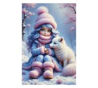 Rompecabezas Para Adolescentes1000pcs(75x50cm) Winter Wonderland with Fox Rompecabezas Para Adultos Juegos Familiares Análisis Y Lógica Trato Como Regalos Para Toda La Familia 1000pcs(75x50cm)