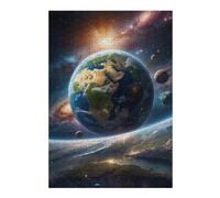 Rompecabezas Para Adultos 1000pcs(38x26cm) Earth from Space A Cosmic View Rompecabezas Para Adultos Juego De Ingenio Un Desafío Educativo De Arte 1000pcs(38x26cm)