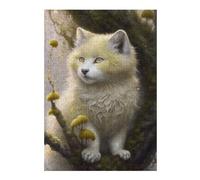 Rompecabezas Para Adultos 1000pcs(38x26cm) Enchanted Forest Fox Rompecabezas Juegos Divertidos Regalo De Cumpleaños Regalos Únicos De Cumpleaños Y Navidad 1000pcs(38x26cm)