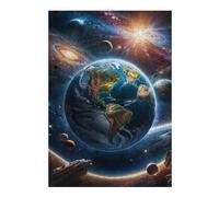 Rompecabezas Para Adultos 1000pcs(38x26cm) Explore Our Amazing Planet Earth Rompecabezas Para Adultos Juego Práctico Vacaciones En Casa Matar El Tiempo Juego Desafiante Regalos 1000pcs(38x26cm)