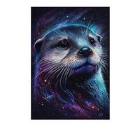 Rompecabezas Para Adultos 1000pcs(38x26cm) Galactic Otter Portrait -4 Rompecabezas Juegos Relajantes Decoración De Pared Difícil Y Desafiante 1000pcs(38x26cm)