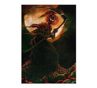 Rompecabezas Para Adultos 1000pcs(38x26cm) Halloween Grim Reaper Art Print Rompecabezas Para Adultos Juego Práctico Vacaciones En Casa Matar El Tiempo Juego Desafiante Regalos 1000pcs(38x26cm)