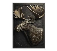 Rompecabezas Para Adultos 1000pcs(38x26cm) Moose Gold Relief Deco Rompecabezas Juegos Divertidos Regalo De Cumpleaños Regalos Únicos De Cumpleaños Y Navidad 1000pcs(38x26cm)