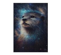 Rompecabezas Para Adultos 1000pcs(38x26cm) Rompecabezas Cosmic Otter Portrait-3 Rompecabezas Para Adultos Juegos De Relajación Regalos Para Mujeres Es Ideal Como Regalo 1000pcs(38x26cm)