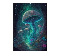 Rompecabezas Para Adultos 1000pcs(38x26cm) Rompecabezas Fantasy Mushroom Forest-3 Rompecabezas Para Adultos Juegos De Relajación Regalos Para Mujeres Es Ideal Como Regalo 1000pcs(38x26cm)