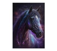 Rompecabezas Para Adultos 1000pcs(38x26cm) Rompecabezas Galactic Horse Art Print-6 Rompecabezas Para Adultos Juego De Ingenio Alivia El Estrés Es Ideal Como Regalo 1000pcs(38x26cm)