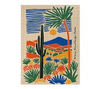 Rompecabezas Para Adultos 1000pcs(52x38cm) Arizona Grand Canyon State Illustration Rompecabezas Para Adultos Juego Práctico Difícil Difícil Regalos Únicos Para Cumpleaños Y Navidad 1000pcs(52x38cm)