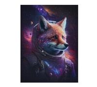 Rompecabezas Para Adultos 1000pcs(52x38cm) Cosmic Fox Astronaut Art Print-5 Rompecabezas Para Adultos Juegos Relajantes Decoración Perfecta Difícil Y Desafiante 1000pcs(52x38cm)