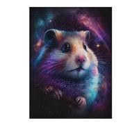Rompecabezas Para Adultos 1000pcs(52x38cm) Cosmic Hamster Art Print-2 Rompecabezas Para Adultos Juego De Ingenio Un Desafío Educativo De Arte 1000pcs(52x38cm)