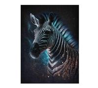 Rompecabezas Para Adultos 1000pcs(52x38cm) Cosmic Zebra Art Print-5 Rompecabezas Para Adultos Juguete Decoración De Pared Decoración Del Hogar Desafío Educativo 1000pcs(52x38cm)