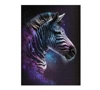 Rompecabezas Para Adultos 1000pcs(52x38cm) Cosmic Zebra Art Print-8 Rompecabezas Para Adultos Juegos Relajantes Decoración Perfecta Difícil Y Desafiante 1000pcs(52x38cm)