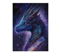 Rompecabezas Para Adultos 1000pcs(52x38cm) Galactic Dragon Art Print-20 Rompecabezas Para Adultos Juguete Decoración De Pared Decoración Del Hogar Desafío Educativo 1000pcs(52x38cm)