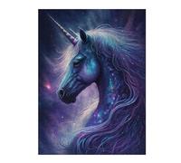 Rompecabezas Para Adultos 1000pcs(52x38cm) Galactic Unicorn Fantasy Art Print Rompecabezas Juegos Relajantes Decoración De Pared Difícil Y Desafiante 1000pcs(52x38cm)