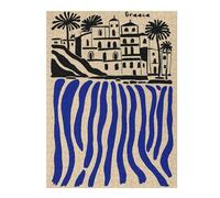 Rompecabezas Para Adultos 1000pcs(52x38cm) Greece Illustration with Blue Water Rompecabezas Para Adultos Juegos Familiares Regalos Para Mujeres Regalos Para Amigos Y Familiares 1000pcs(52x38cm)
