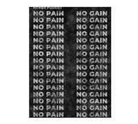 Rompecabezas Para Adultos 1000pcs(52x38cm) No Pain No Gain Rompecabezas Para Adultos Juego Práctico Vacaciones En Casa Matar El Tiempo Juego Desafiante Regalos 1000pcs(52x38cm)