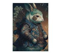 Rompecabezas Para Adultos 1000pcs(52x38cm) Rabbit in Victorian Armor Rompecabezas Juegos Relajantes Decoración De Pared Difícil Y Desafiante 1000pcs(52x38cm)