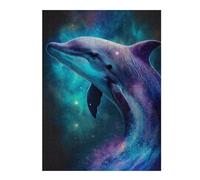 Rompecabezas Para Adultos 1000pcs(52x38cm) Rompecabezas Cosmic Dolphin Art Print-1 Rompecabezas Para Adultos Juegos De Relajación Regalos Para Mujeres Es Ideal Como Regalo 1000pcs(52x38cm)