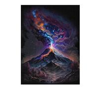 Rompecabezas Para Adultos 1000pcs(52x38cm) Volcanic Galaxy Landscape Rompecabezas Juegos Divertidos Regalo De Cumpleaños Regalos Únicos De Cumpleaños Y Navidad 1000pcs(52x38cm)
