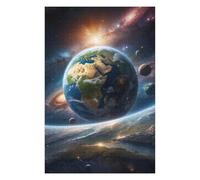Rompecabezas Para Adultos 1000pcs(75x50cm) Earth from Space A Cosmic View Rompecabezas Juegos Relajantes Decoración De Pared Difícil Y Desafiante 1000pcs(75x50cm)