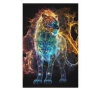 Rompecabezas Para Adultos 1000pcs(75x50cm) Enchanted Lion Art Print Rompecabezas Juegos Relajantes Decoración De Pared Difícil Y Desafiante 1000pcs(75x50cm)