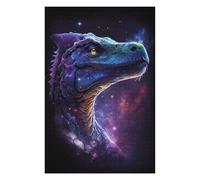 Rompecabezas Para Adultos 1000pcs(75x50cm) Galactic Dinosaur Head Rompecabezas Para Adultos Juego De Ingenio Un Desafío Educativo De Arte 1000pcs(75x50cm)