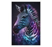 Rompecabezas Para Adultos 1000pcs(75x50cm) Galactic Zebra Art Print -3 Rompecabezas Para Adultos Juguete Decoración De Pared Decoración Del Hogar Desafío Educativo 1000pcs(75x50cm)