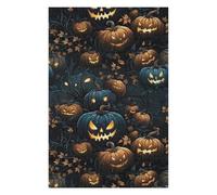 Rompecabezas Para Adultos 1000pcs(75x50cm) Halloween Pumpkin Patch Rompecabezas Para Adultos Juegos Relajantes Decoración Perfecta Difícil Y Desafiante 1000pcs(75x50cm)