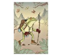 Rompecabezas Para Adultos 1000pcs(75x50cm) Hiking Asian Toad Frog Rompecabezas Para Adultos Juegos Familiares Regalo De Cumpleaños Regalos Únicos Para Cumpleaños Y Navidad 1000pcs(75x50cm)