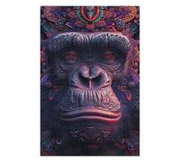 Rompecabezas Para Adultos 1000pcs(75x50cm) Monkey Art Print-2 Rompecabezas Para Adultos Juguete Decoración De Pared Decoración Del Hogar Desafío Educativo 1000pcs(75x50cm)