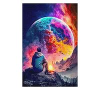 Rompecabezas Para Adultos 1000pcs(75x50cm) Pensive in Space 5 Rompecabezas Para Adultos Juego Práctico Vacaciones En Casa Matar El Tiempo Juego Desafiante Regalos 1000pcs(75x50cm)