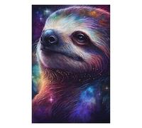 Rompecabezas Para Adultos 1000pcs(75x50cm) Rainbow Sloth Galaxy Art Print Rompecabezas Para Adultos Juego Práctico Vacaciones En Casa Matar El Tiempo Juego Desafiante Regalos 1000pcs(75x50cm)