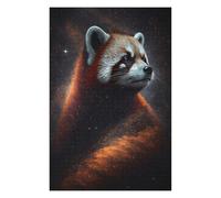 Rompecabezas Para Adultos 1000pcs(75x50cm) Red Panda in Space -7 Rompecabezas Para Adultos Juego Práctico Vacaciones En Casa Matar El Tiempo Juego Desafiante Regalos 1000pcs(75x50cm)